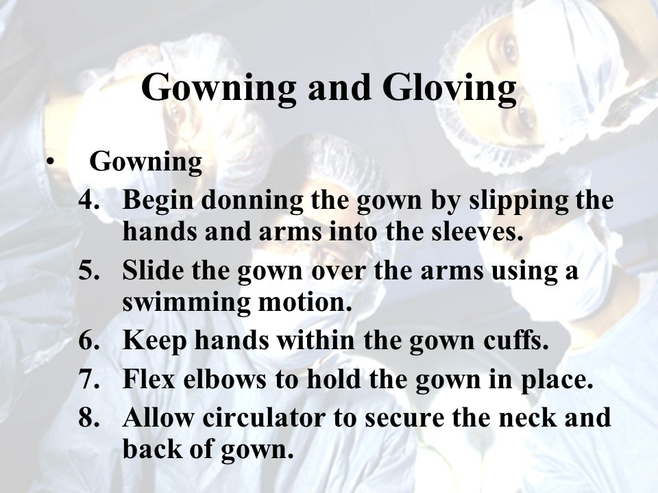 Surgical Hand Scrub Gowning and Gloving ppt video online download